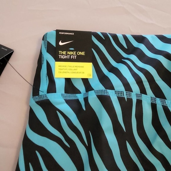 Nike zebra print active athletic workout leggings plus size 1X new! - Picture 12 of 12
